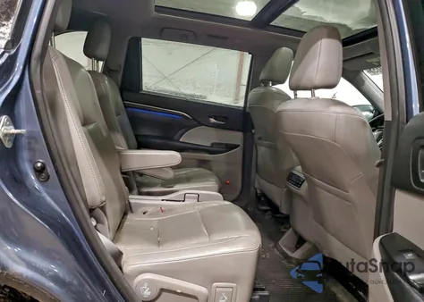 2015 Toyota Highlander Limited from USA, damaged, VIN 5TDDKRFH9FS194336